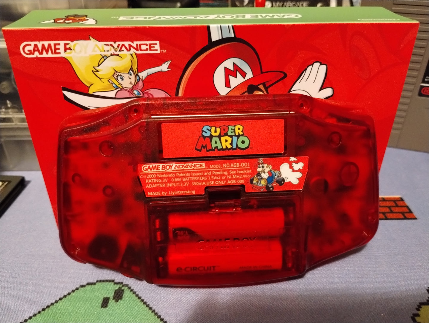 Custom Modded GameBoy Advance