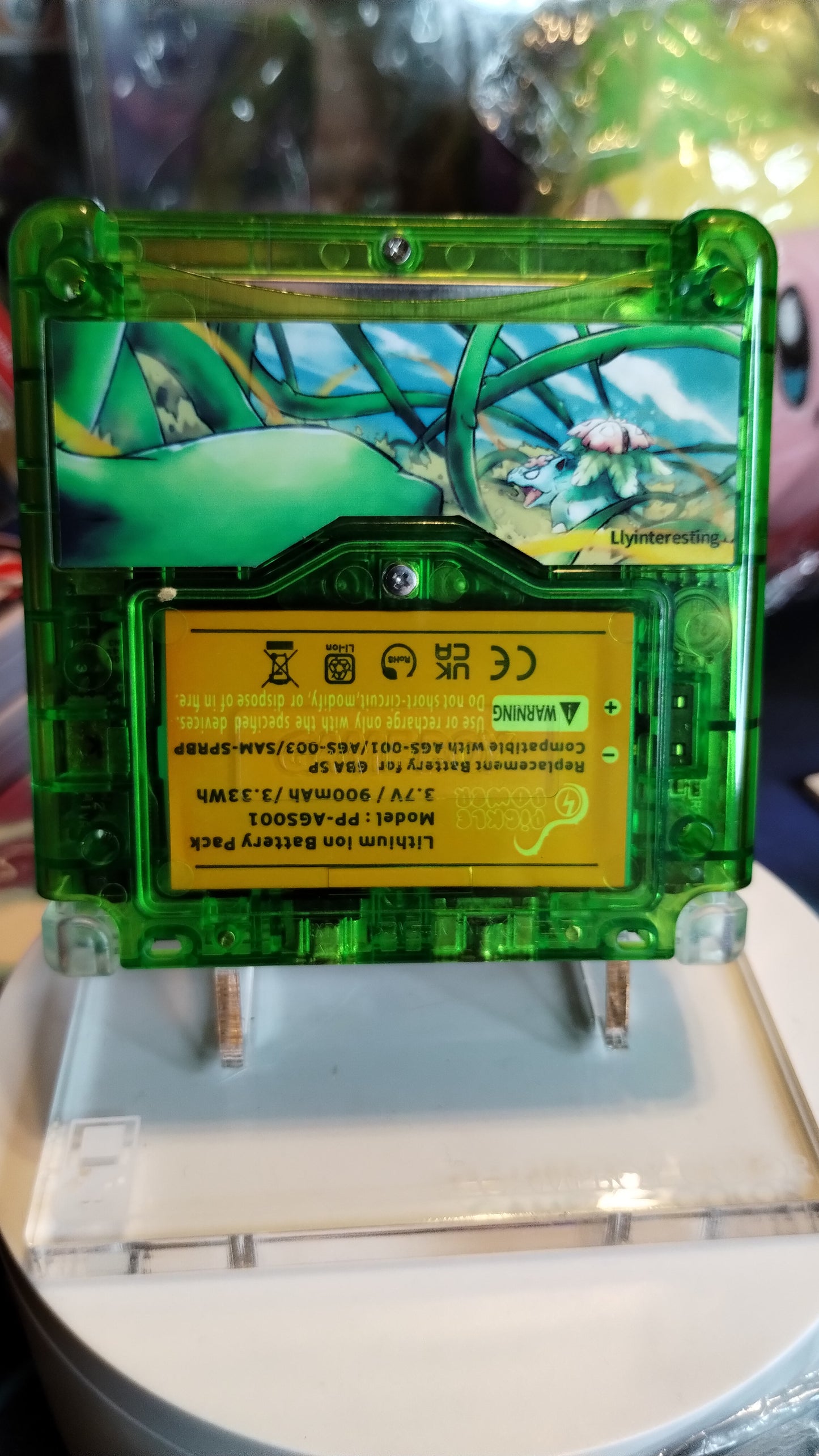 Custom Modded GameBoy Advance SP