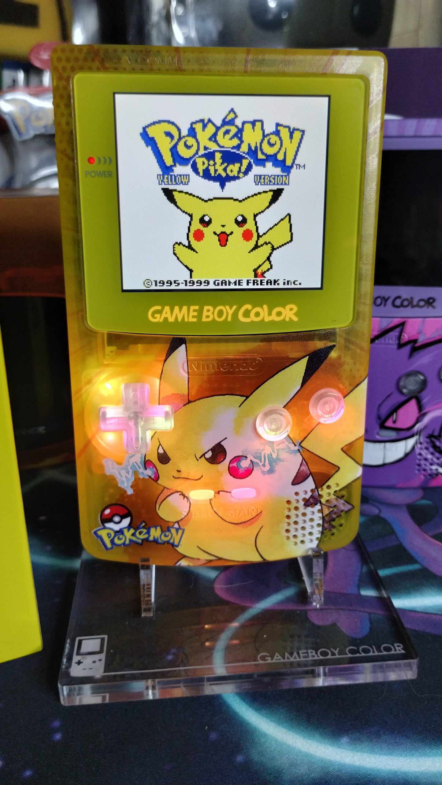 Custom Modded GameBoy Color