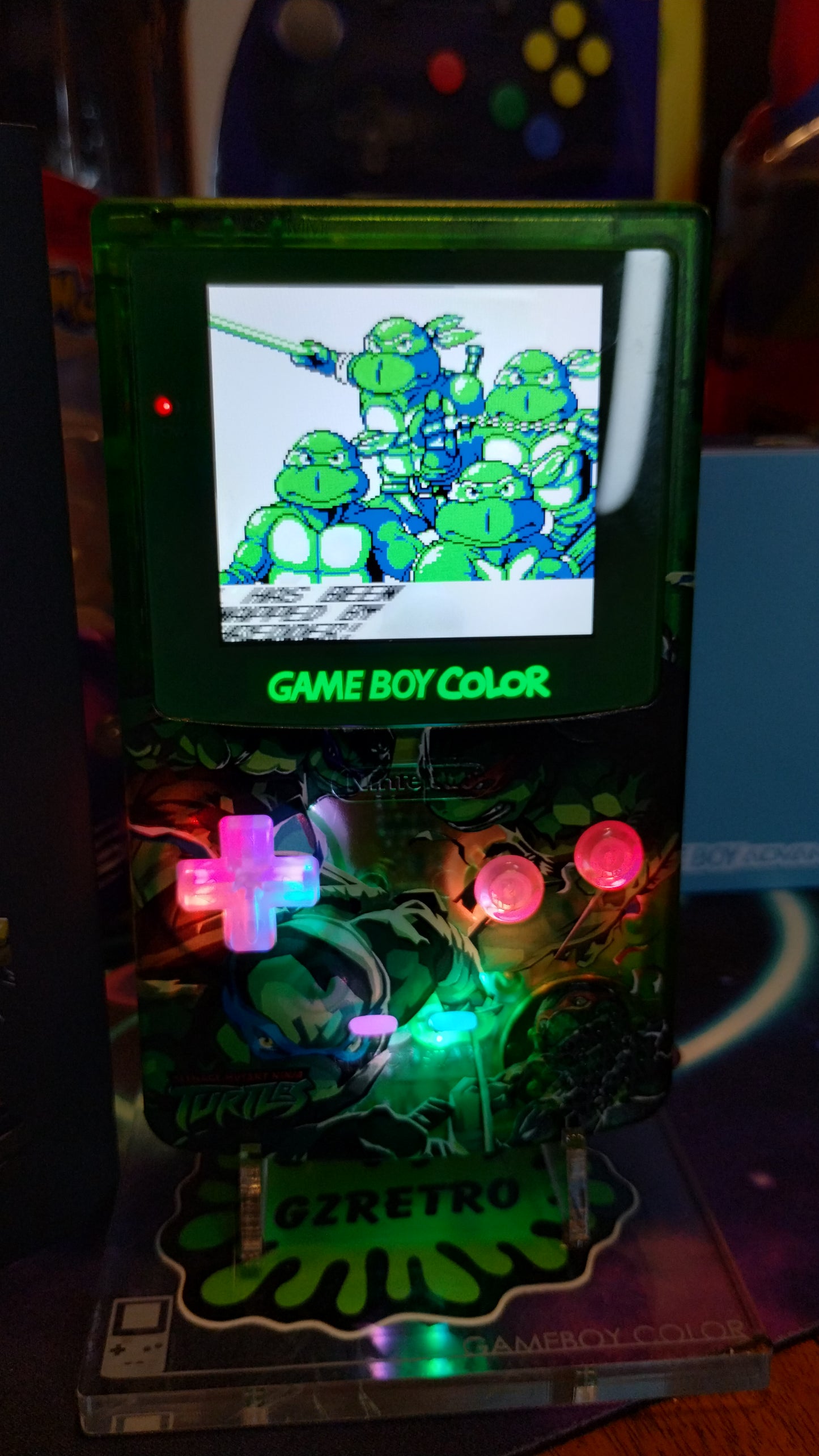 Custom Modded GameBoy Color