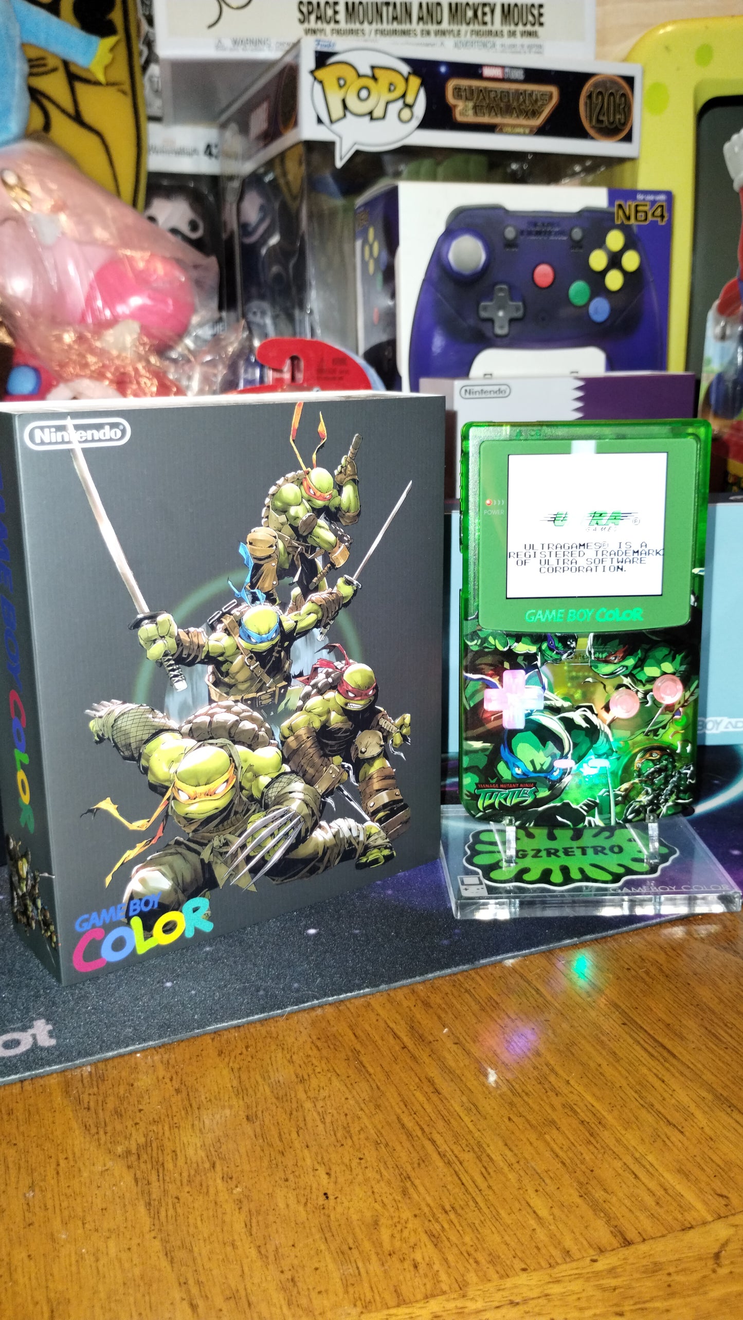 Custom Modded GameBoy Color