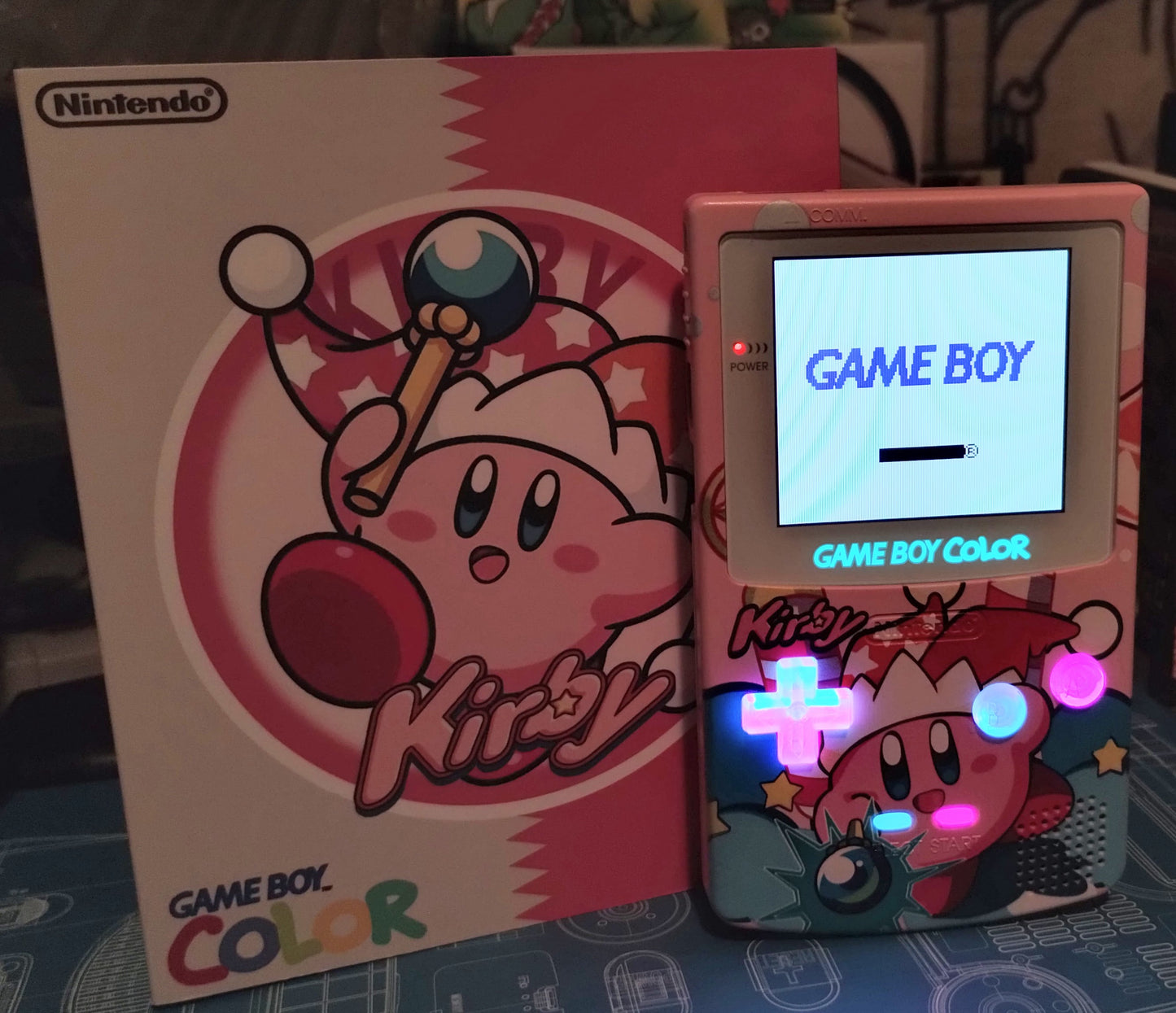 Custom Modded GameBoy Color