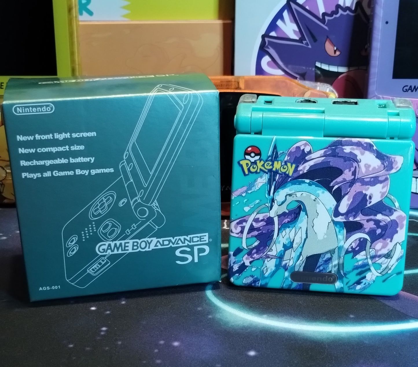 Custom Modded GameBoy Advance SP